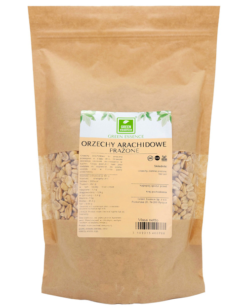 Orzeszki ziemne prażone 1 kg – bez soli i tłuszczu