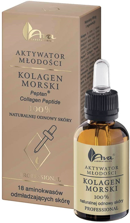 Kolagen morski - Aktywator Młodości 30 ml - Ava