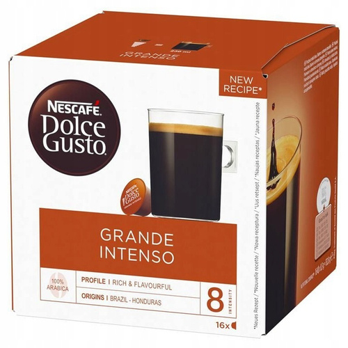 Nescafe Dolce Gusto Grande Intenso 16 kapsułek - kawa w kapsułkach (WAŻN. 28.02.2025)