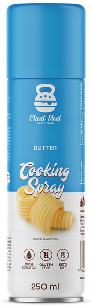 Olej rzepakowy maślany spray 250 ml Cheat Meal Butter