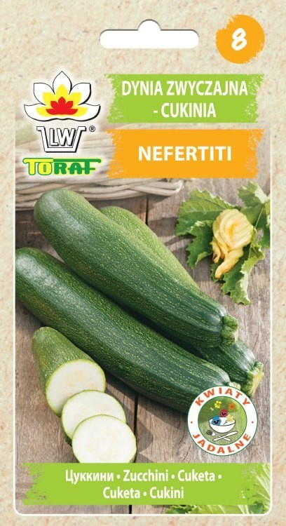 Cukinia zwyczajna Nefertiti dynia zielona - nasiona 3 g - Toraf