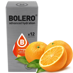 Bolero Drink Orange Box 12 szt. - napój w proszku ze stewią Pomarańcz 9 g