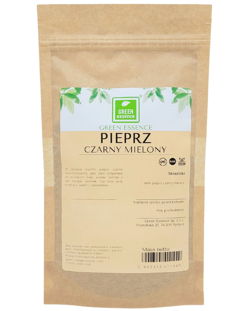 Pieprz czarny mielony 100 g - uniwersalna przyprawa