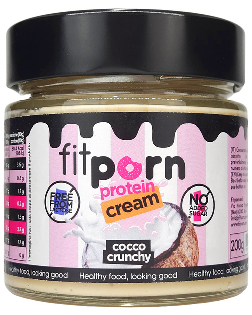 Krem proteinowy Kokosowy Bez Cukru 200 g FITporn Protein Cream