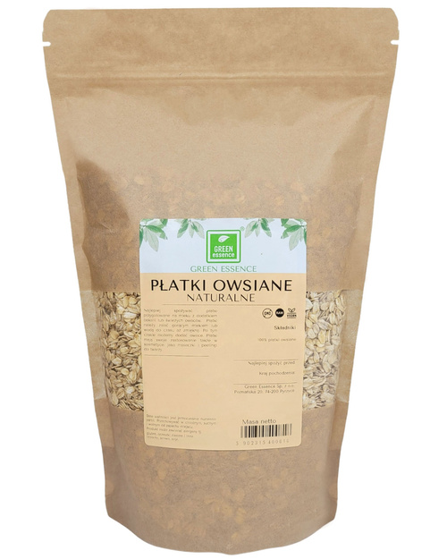 Płatki owsiane 1 kg - naturalne