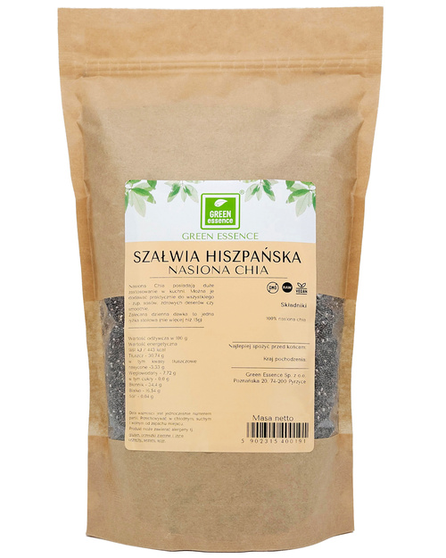 Szałwia Hiszpańska - Nasiona Chia - 500 g