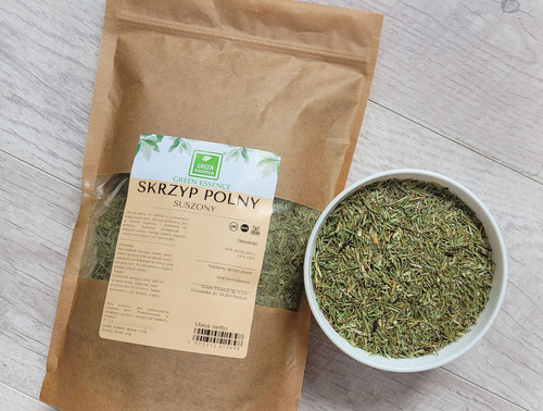 Skrzyp polny suszony 250 g cięte ziele skrzypu polnego