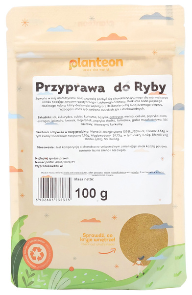 Przyprawa do ryb Planteon 100 g