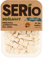 Ser roślinny SERio jak Grecki 150 g - roślinna alternatywa dla sera VEGE (WAŻN. 17.02.2025)