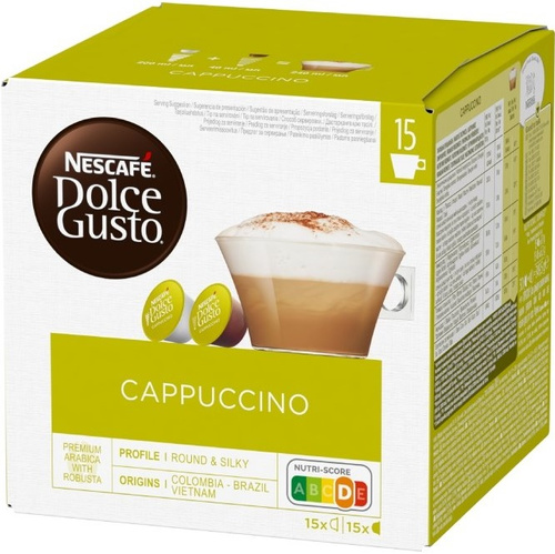 Nescafe Dolce Gusto Cappuccino 16 kapsułek - kawa w kapsułkach (WAŻN. 28.02.2025)