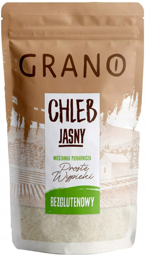 Mieszanka chlebowa Chleb Jasny bezglutenowy 500 g Naturalnie Zdrowe