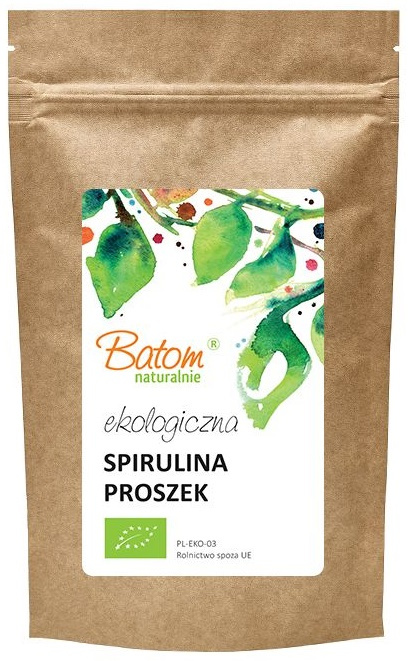 Spirulina proszek Ekologiczna Bio 100 g Batom