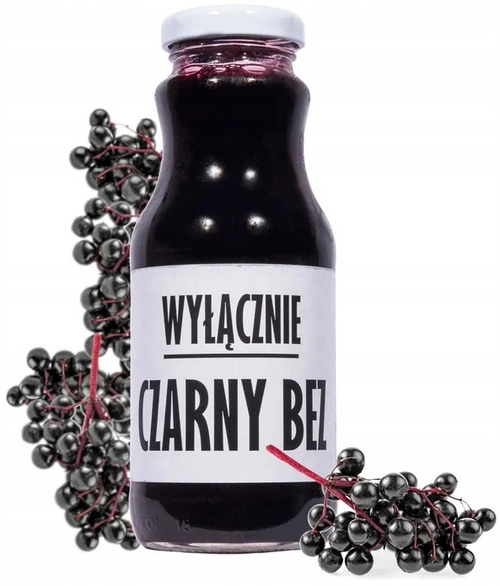 Sok z czarnego bzu Wyłącznie Czarny Bez Sadvit 250 ml NFC