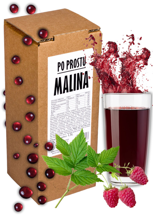 Sok z malin Po Prostu Malina Sadvit 1,5 L NFC