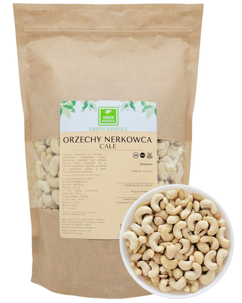 Orzechy nerkowca 500 g - duże i chrupiące nerkowce