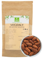 Migdały prażone solone 250 g naturalna chrupiąca przekąska