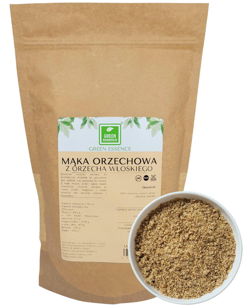 Mąka orzechowa z orzecha włoskiego  500 g - orzechy włoskie mielone