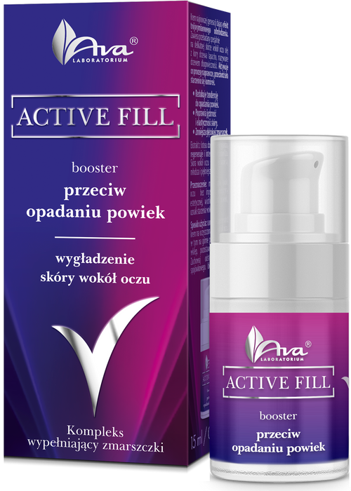 Krem Booster przeciw opadaniu powiek 15 ml Ava Active Fill