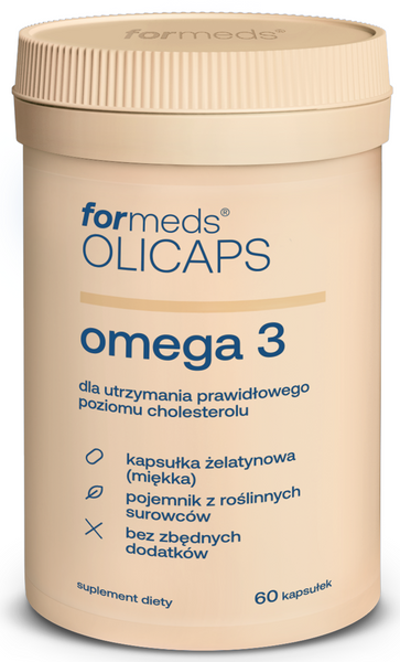 Omega 3 60 kapsułek Formeds Olicaps - suplement diety