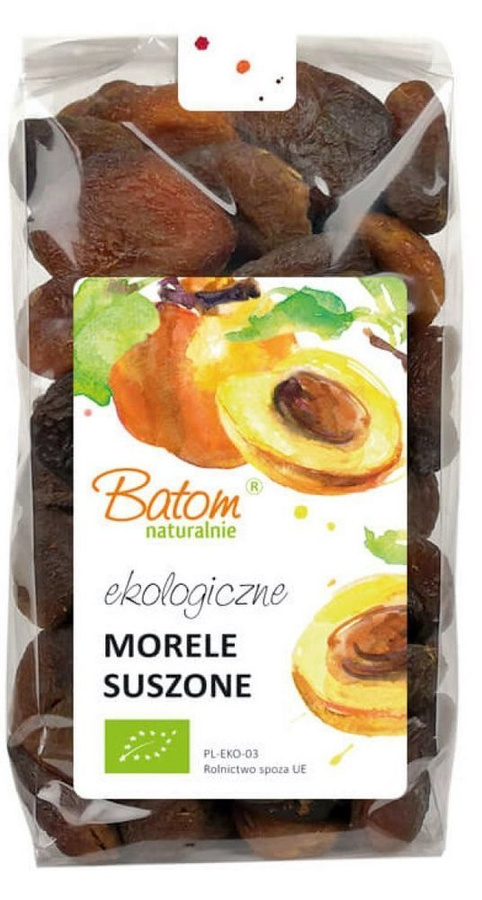 Morele suszone BIO - bez siarki 500 g - Batom