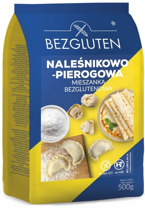 Naleśnikowo-pierogowa mieszanka bezglutenowa 500 g Bezgluten