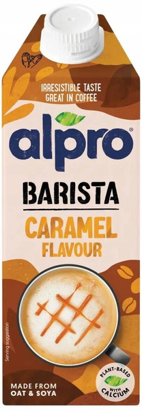 Alpro Barista Caramel napój owsiano-sojowy karmelowy 750 ml