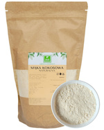 Mąka kokosowa naturalna 1 kg - niskowęglowodanowa 