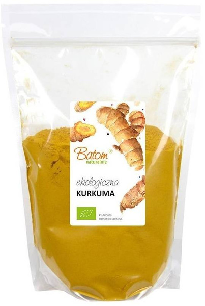 Kurkuma mielona Ekologiczna Bio 1 kg Batom