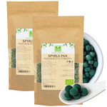 Spirulina BIO 500 mg tabletki 500 g Superfood - suplement diety