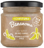 Konfitura bananowa bez dodatku cukru 190 g Devaldano