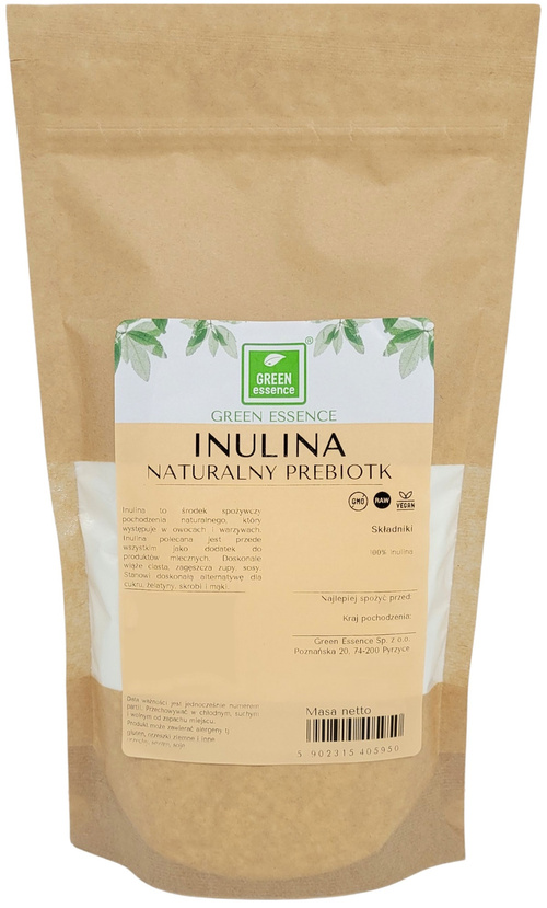 Inulina 1 kg - naturalny prebiotyk i zagęstnik