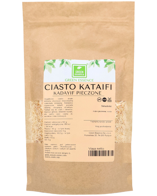 Ciasto kadayif kataifi pieczone 200 g