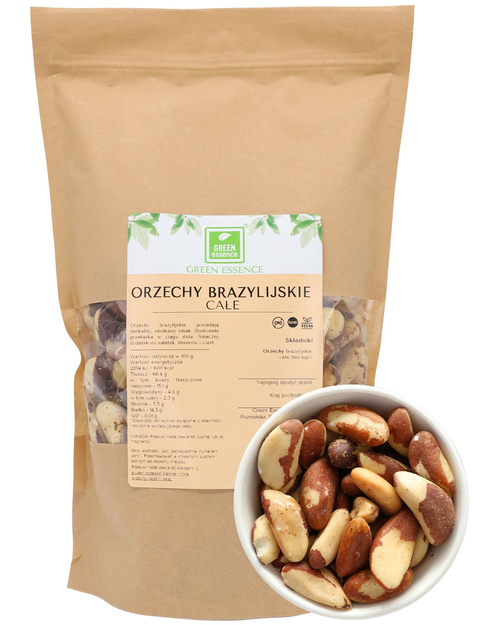 Orzechy brazylijskie 1 kg - duże XXL