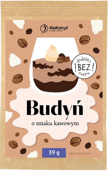 Budyń o smaku kawowym Bez Cukru 39 g Krukam