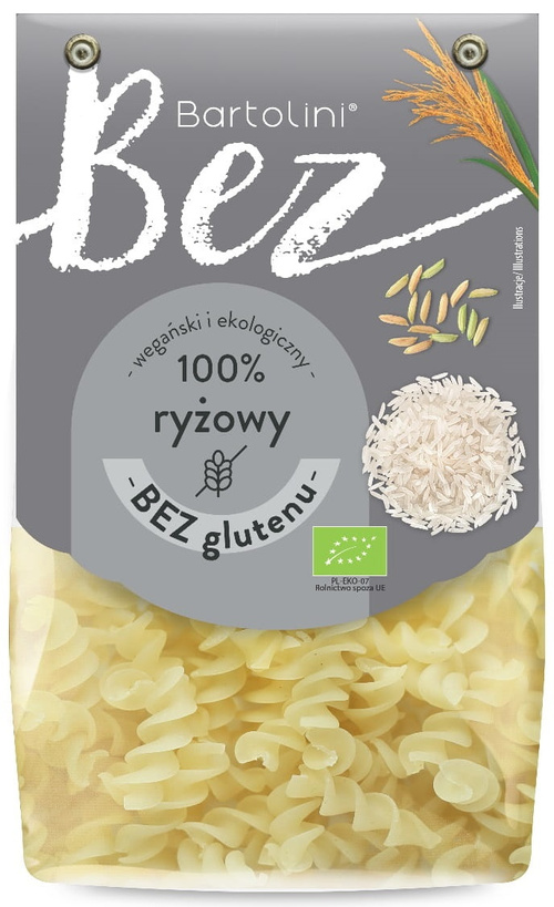 Makaron ryżowy Świderki BIO Bezglutenowy 250 g Bartolini