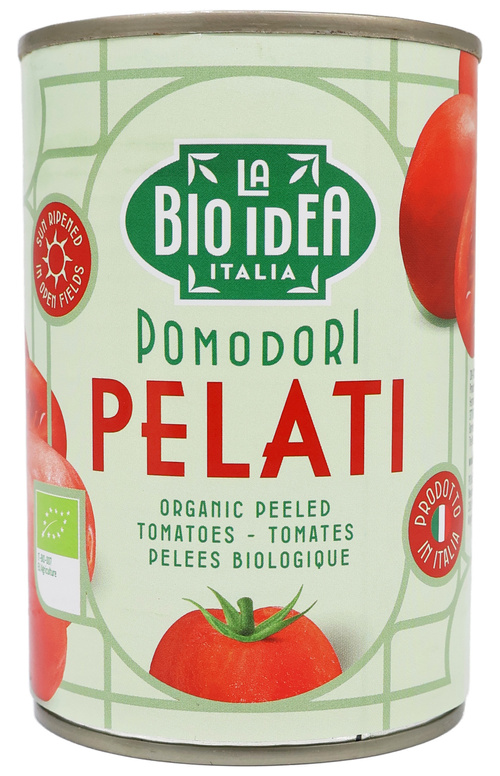 Pomidory pelati bez skóry w puszce BIO 400 g  LA BIO IDEA 