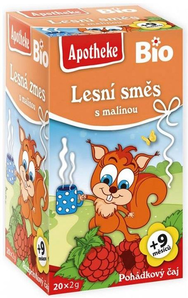 Herbatka dla dzieci Bajkowa Owoce Leśne i Malina po 9 mies. 40 g Apotheke Bio