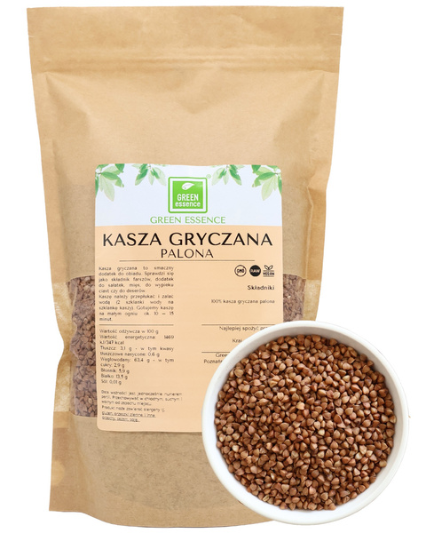 Kasza gryczana palona 1 kg - Green Essence