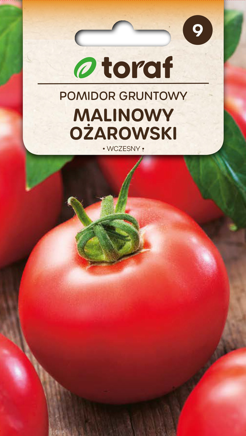 Pomidor gruntowy Malinowy Ożarowski wczesny 0,5 g nasiona Toraf