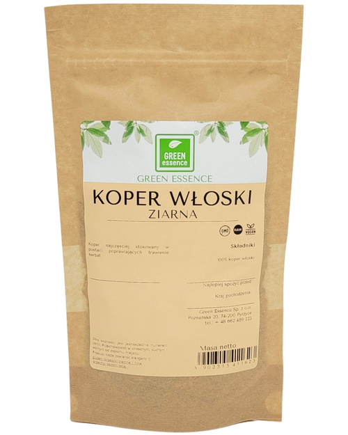 Koper włoski ziarno 100 g - przyprawa do zapraw