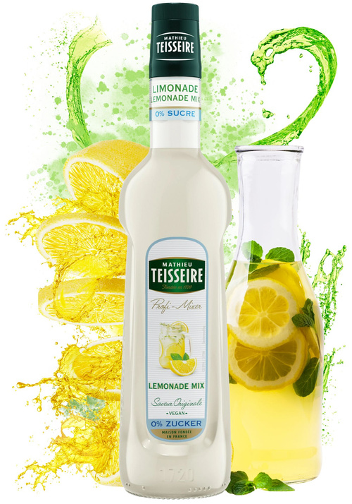 Syrop bez cukru Lemoniada - Mathieu Teisseire Lemonade Mix Zero 700 ml