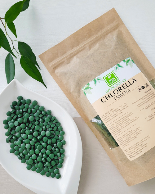 Spirulina + Chlorella tabletki 2000 sztuk - suplement diety ZESTAW