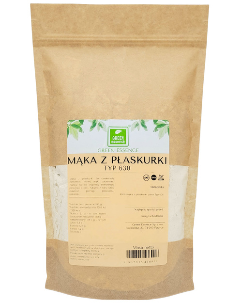 Mąka z płaskurki Typ 630 jasna 1 kg płaskurka 