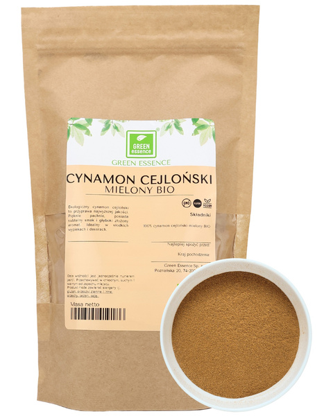 Cynamon cejloński mielony BIO 100 g - Green Essence