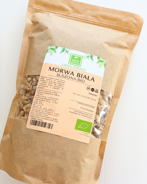 Morwa biała suszona 1 kg BIO - Green Essence