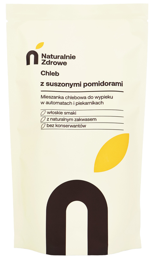 Mieszanka chlebowa Chleb z suszonymi pomidorami 500 g Naturalnie Zdrowe