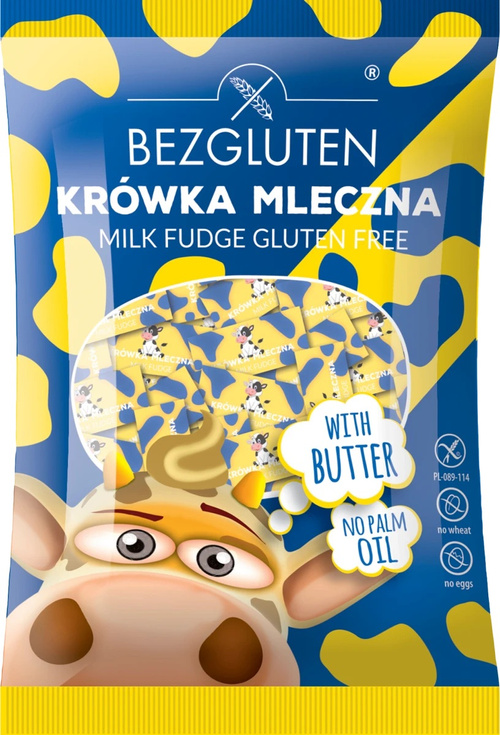 Krówki mleczne bezglutenowe 200 g Bezgluten