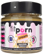 Krem proteinowy Orzech Laskowy Bez Cukru 200 g FITporn Protein Cream (WAŻN. 02.2025)