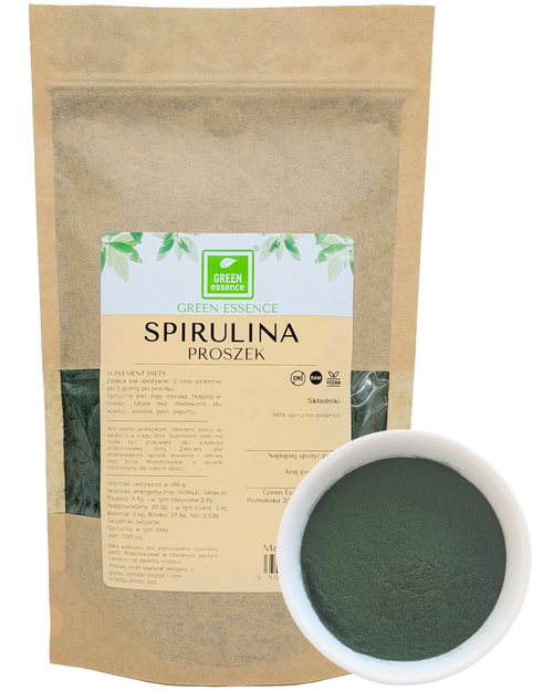 Spirulina proszek - algi morskie Suplement Diety 500 g 