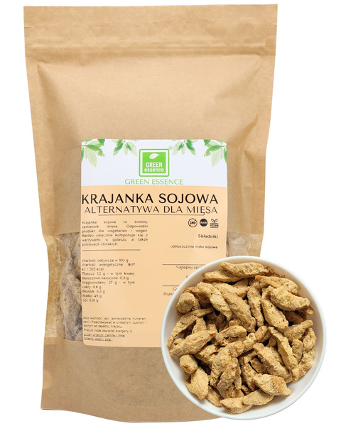 Krajanka sojowa 250 g - alternatywa dla mięsa